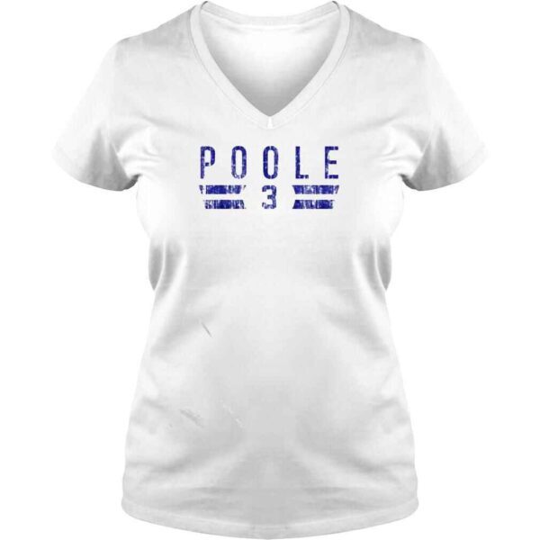 jordan Poole Golden State 3 basketball shirt - Image 2