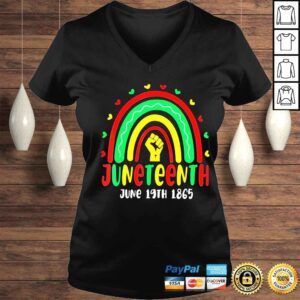 VLadies juneteenth 19th 1865 celebration african American freedom shirt