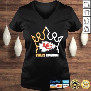 VLadies kansas city Chiefs Kingdom crown shirt