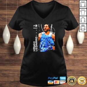 VLadies kawhi Leonard Los Angeles basketball signature shirt