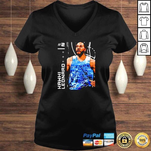 kawhi Leonard Los Angeles basketball signature shirt - Image 2