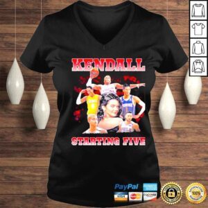 VLadies kendall starting five loahaddian kendall jenner team shirt