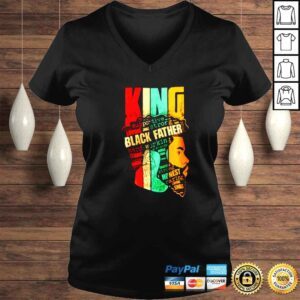 VLadies king black father shirt