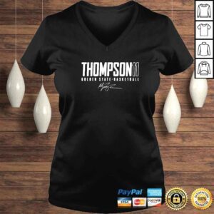 VLadies klay Thompson Golden State 11 basketball signature shirt