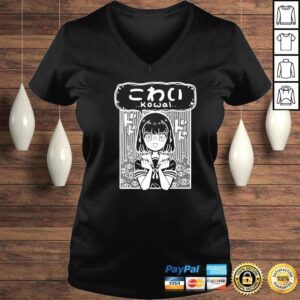 VLadies kowai Japanese horror scary anime shirt