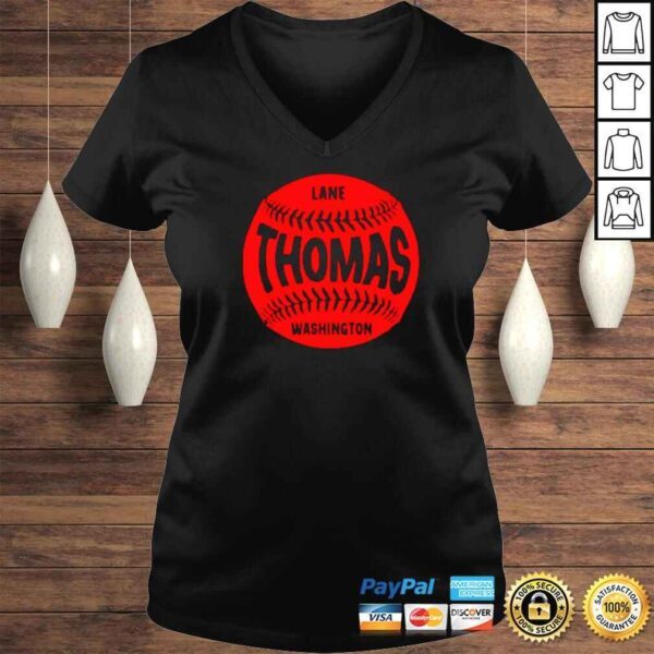 lane Thomas Washington baseball vintage shirt - Image 2