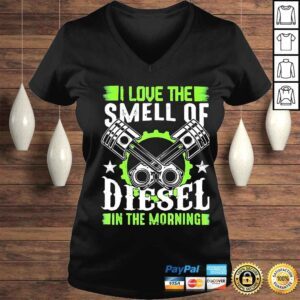 VLadies love the smell muscle car truck driver gears mechanic shirt