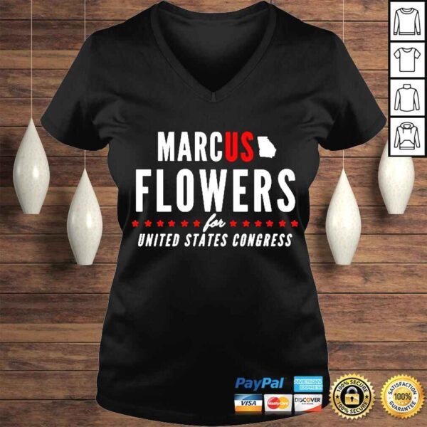 marcus Flowers For United States Congress Tshirt - Image 2