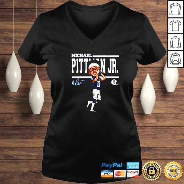 michael Pittman Jr Cartoon 11 rugby signature shirt - Image 2