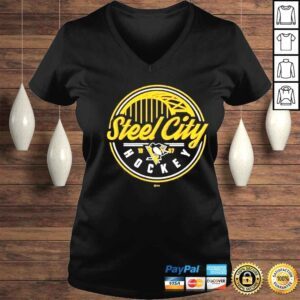 VLadies nHL Pittsburgh Penguins Steel City 2022 Shirt