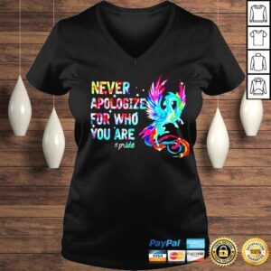 VLadies never Apologize For Who You Are Shirt