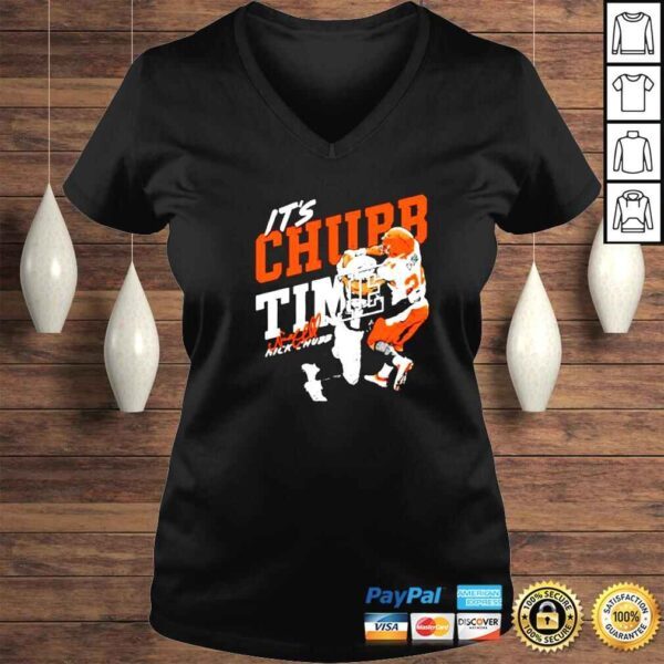 nick Chubb Chubb Time rugby signature shirt - Image 2