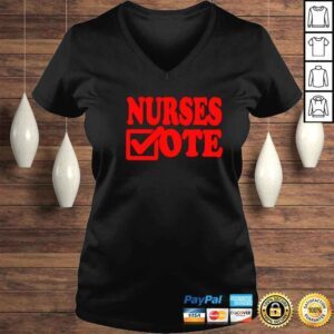 VLadies nurses vote shirt