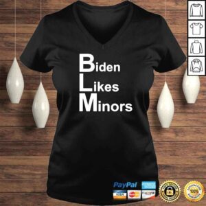 VLadies official Biden likes minors BLM classic shirt