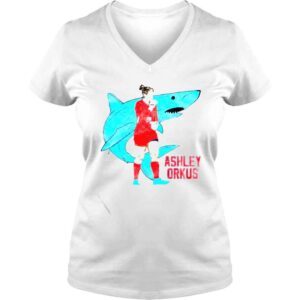 VLadies ole Miss Soccer Ashley Orkus shark shirt