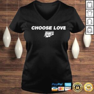 VLadies one buffalo store buffalo bandits choose love shirt