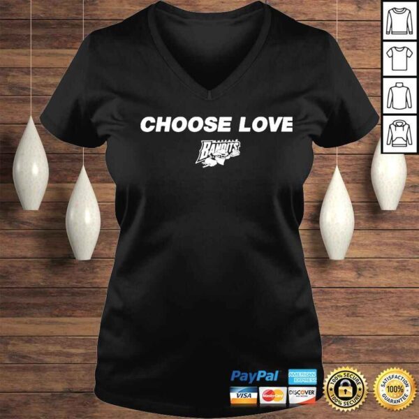 one buffalo store buffalo bandits choose love shirt - Image 2