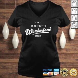 VLadies sunrise avenue merch on the way to wonderland shirt