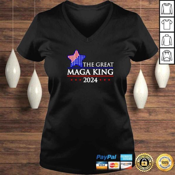 the great MAGA king 2024 shirt - Image 2