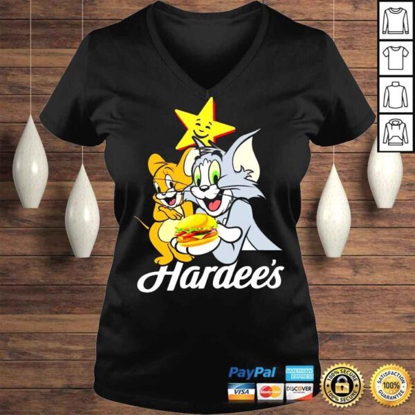 tom and jerry hardees logo shirt (1) - Image 2