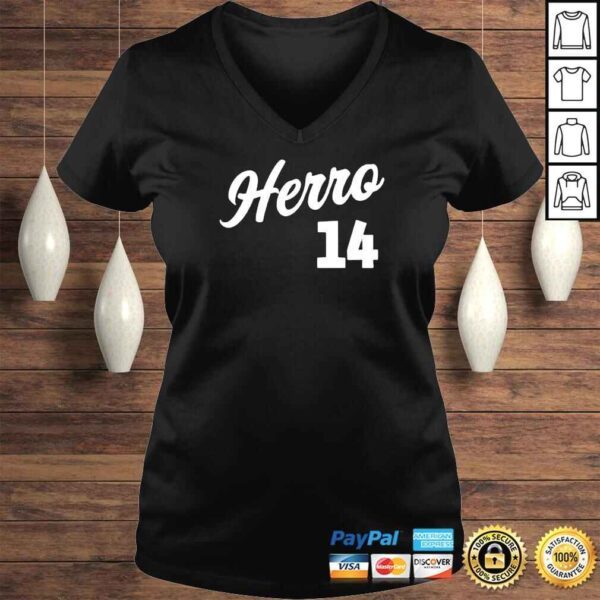 tyler Herro Miami 14 basketball shirt - Image 2