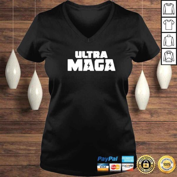 ultra MAGA two lightning vintage shirt - Image 2