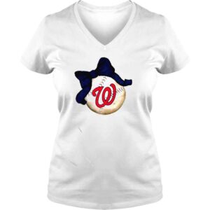 VLadies washington Nationals tiny turnip infant baseball cute shirt