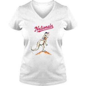 VLadies washington Nationals tiny turnip toddler TT Rex cartoon baseball shirt