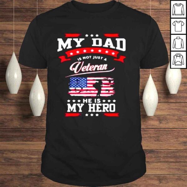 Veteran Dad Fathers Day Shirt