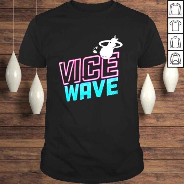 Vice Wave Miami Heat Basketball shirt