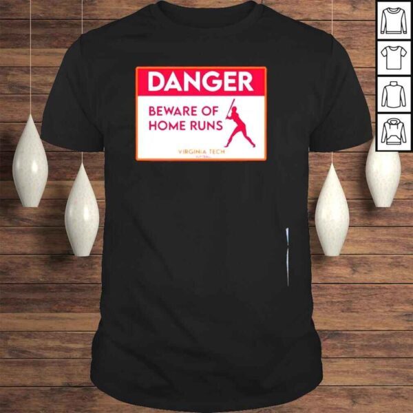 Virginia tech softball beware of home runs shirt