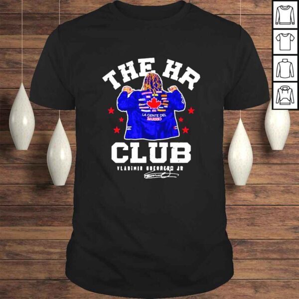 Vladimir Guerrero Jr Toronto Blue Jays HR Club signature shirt