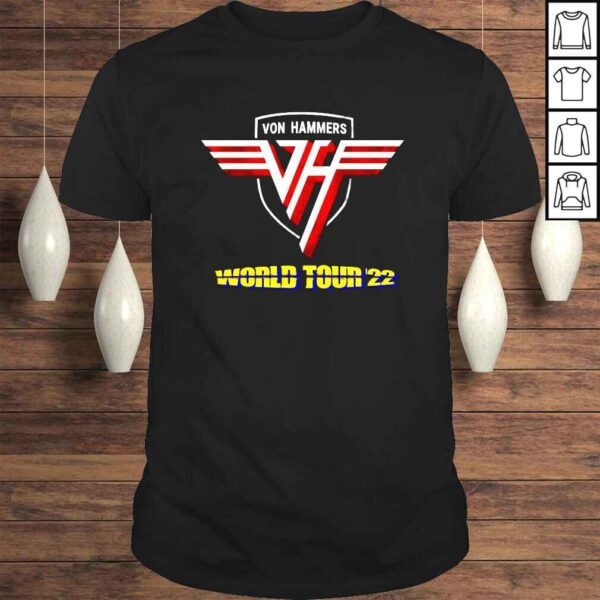 Von Hammers World Tour 2022 shirt