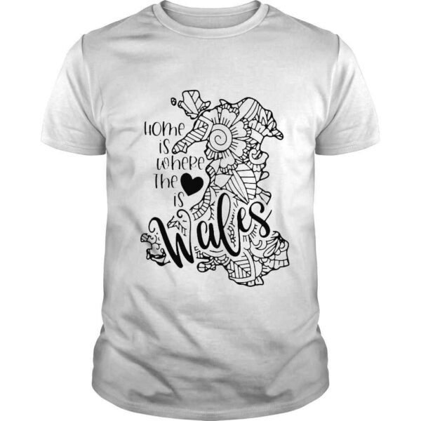 Wales mandala map welsh mandala cymru great britain uk shirt