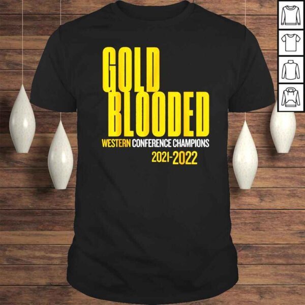 Warriors Finals 2022 Basketball Gold Blooded shirt