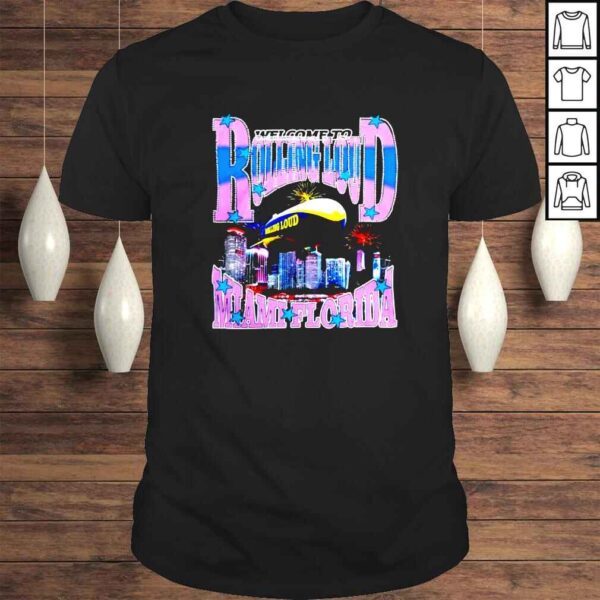 Welcome to Rolling Loud Rl Bling Miami 22 shirt