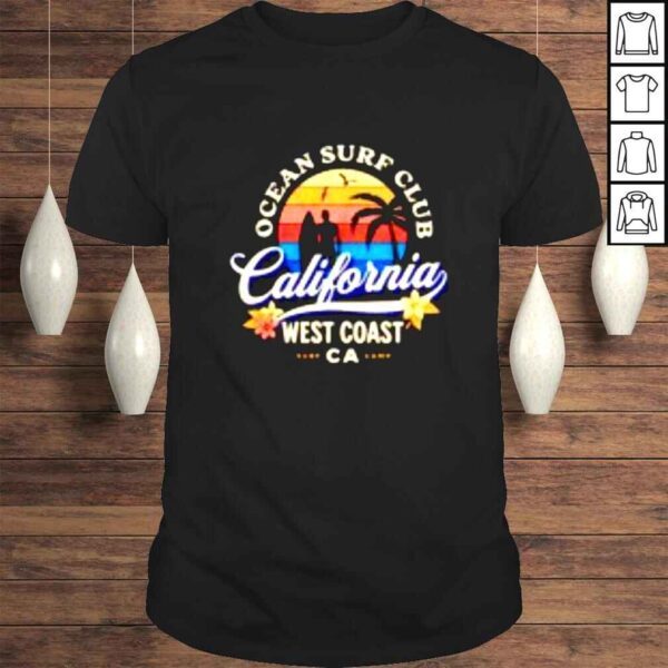 West Coast California Ocean Surf Club vintage shirt