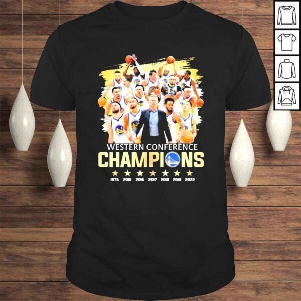 Western Conference Champions 19752022 Golden State Warriors shirt