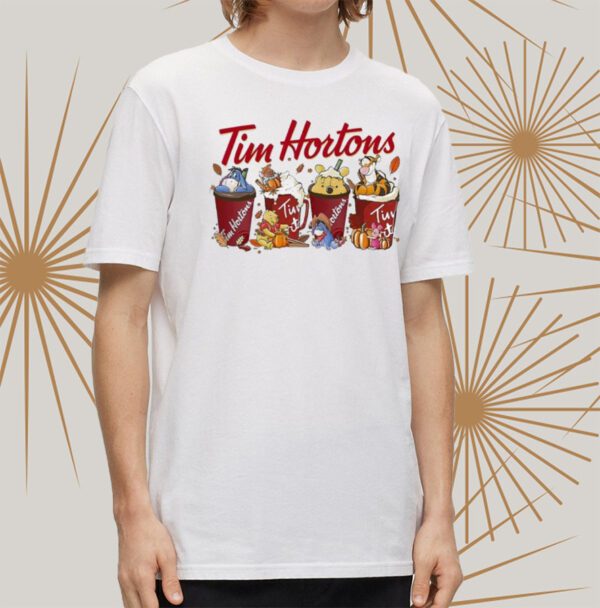 Winnie-The-Pooh Tim Hortons Coffee Shirt