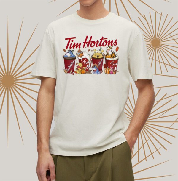 Winnie-The-Pooh Tim Hortons Coffee Shirts