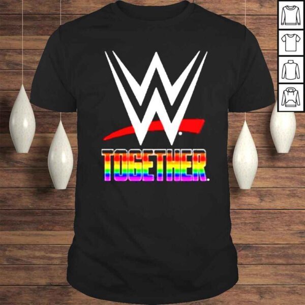 Wwe together pride month lgbtq shirt