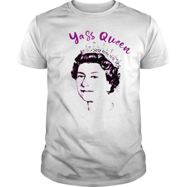 Yass queen 70th anniversary platinum jubilee shirt