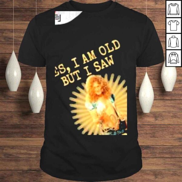 Yes I am old but I saw Robert Plant 2022 on stage signature shirt