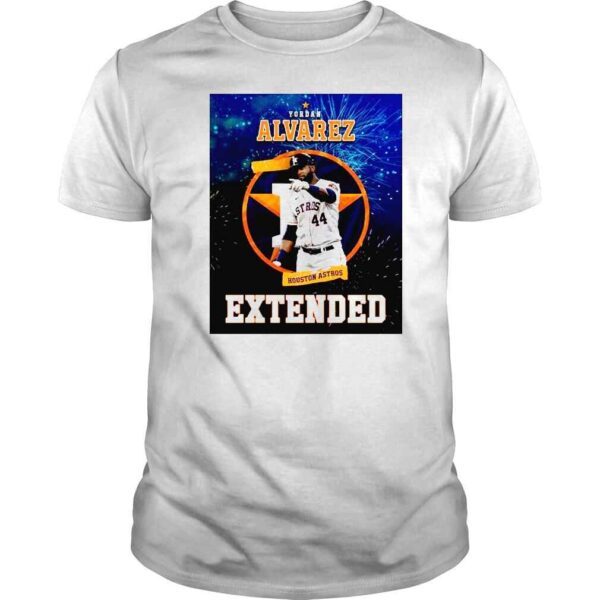 Yordan Alvarez Houston Astros Extended shirt