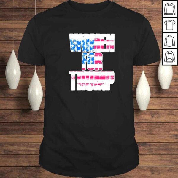 america flag women for Trump classic shirt