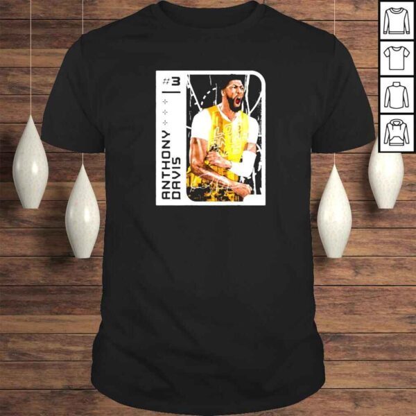 anthony Davis Los Angeles L Card basketball signature shirt