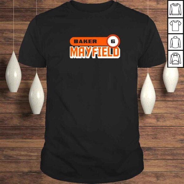 baker Mayfield Retro 6 rugby shirt