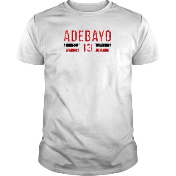 bam Adebayo Miami 13 basketball shirt