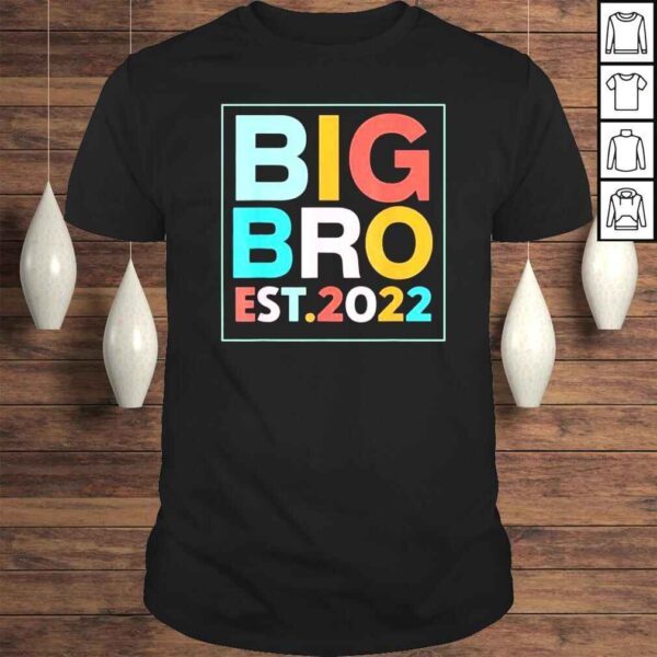 big bro est 2022 promoted to brother 2022 fathers day shirt