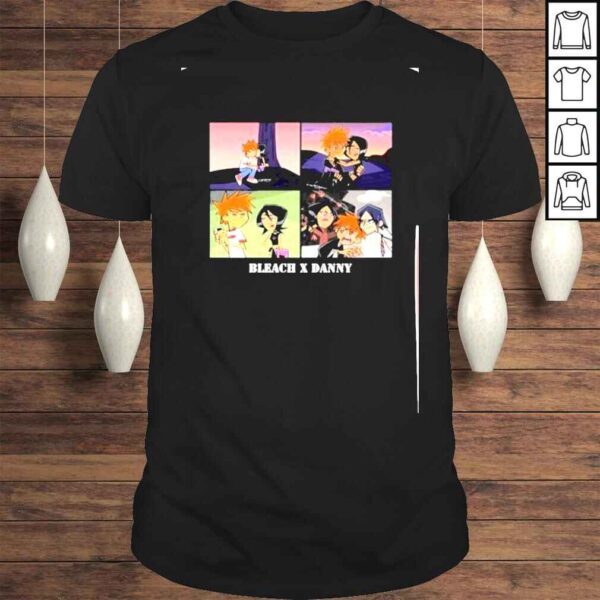 bleach x danny phantom shirt